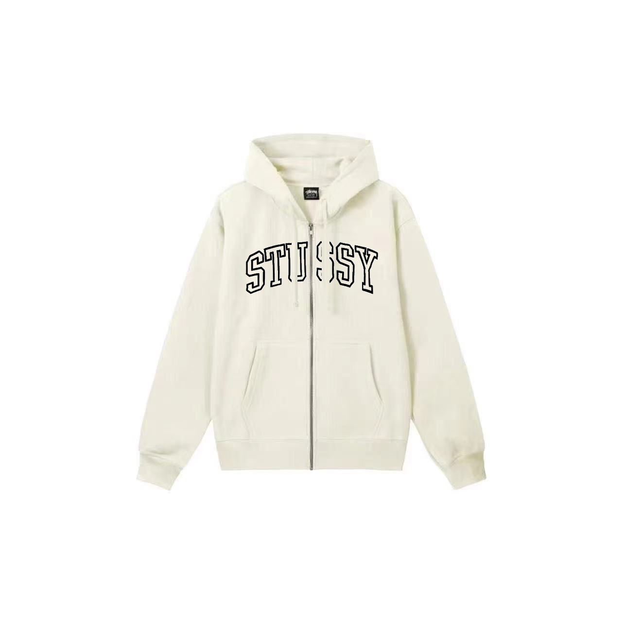 Stussy22SS Crown Crew Neck Pullover Hoodie