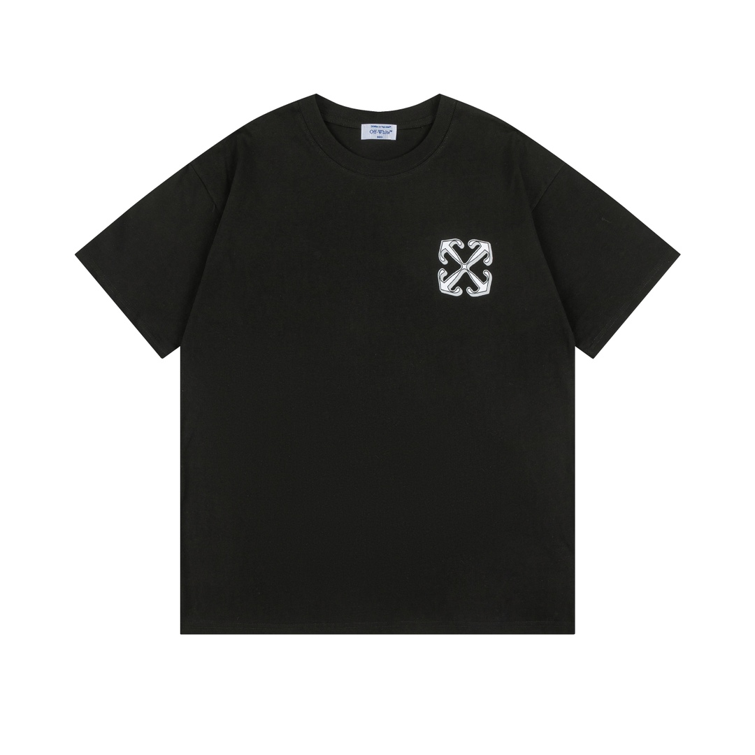 Off-White Virgil Abloh Dragon Skate. Skate T-Shirt