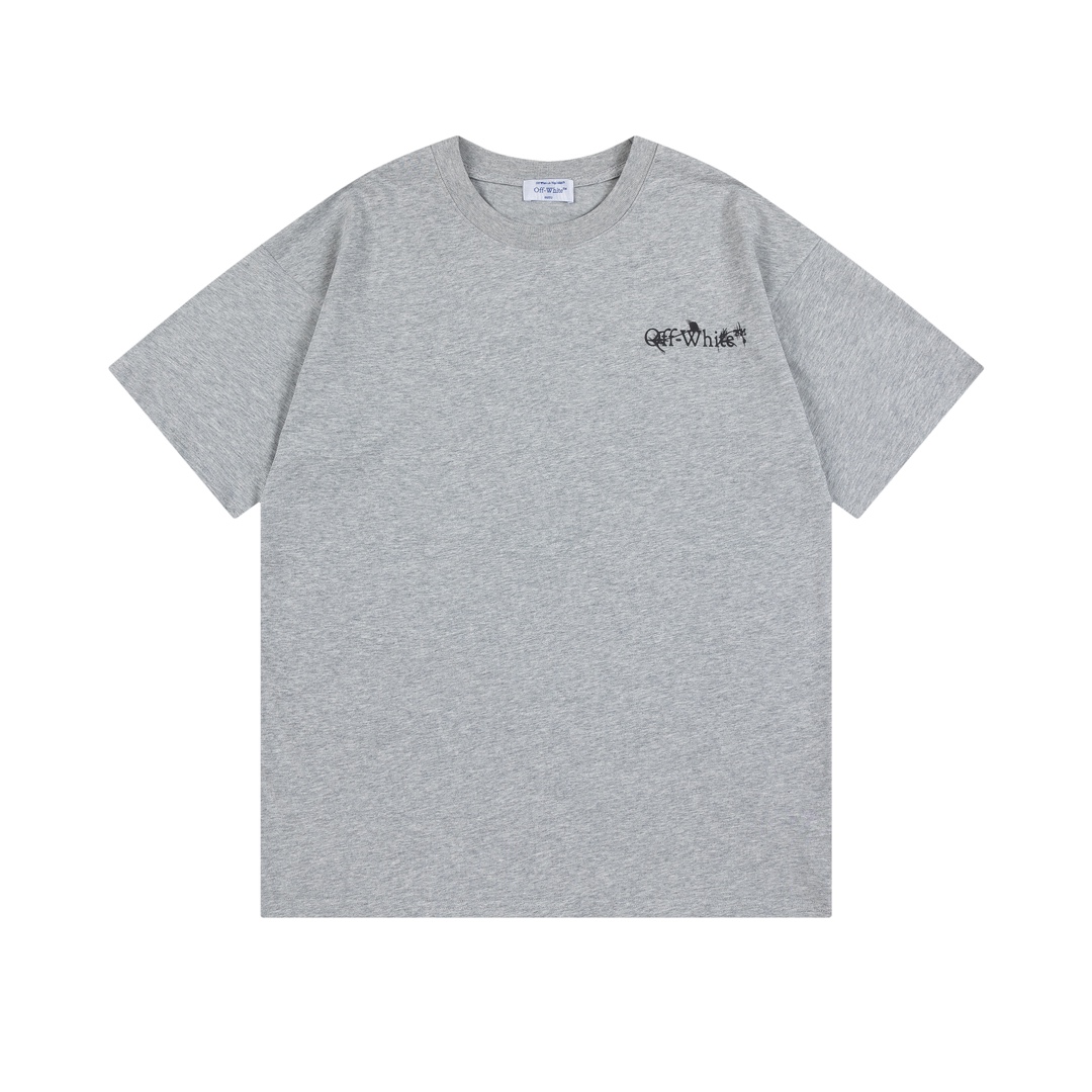 Off-White Flower Arrow Skate T-Shirt