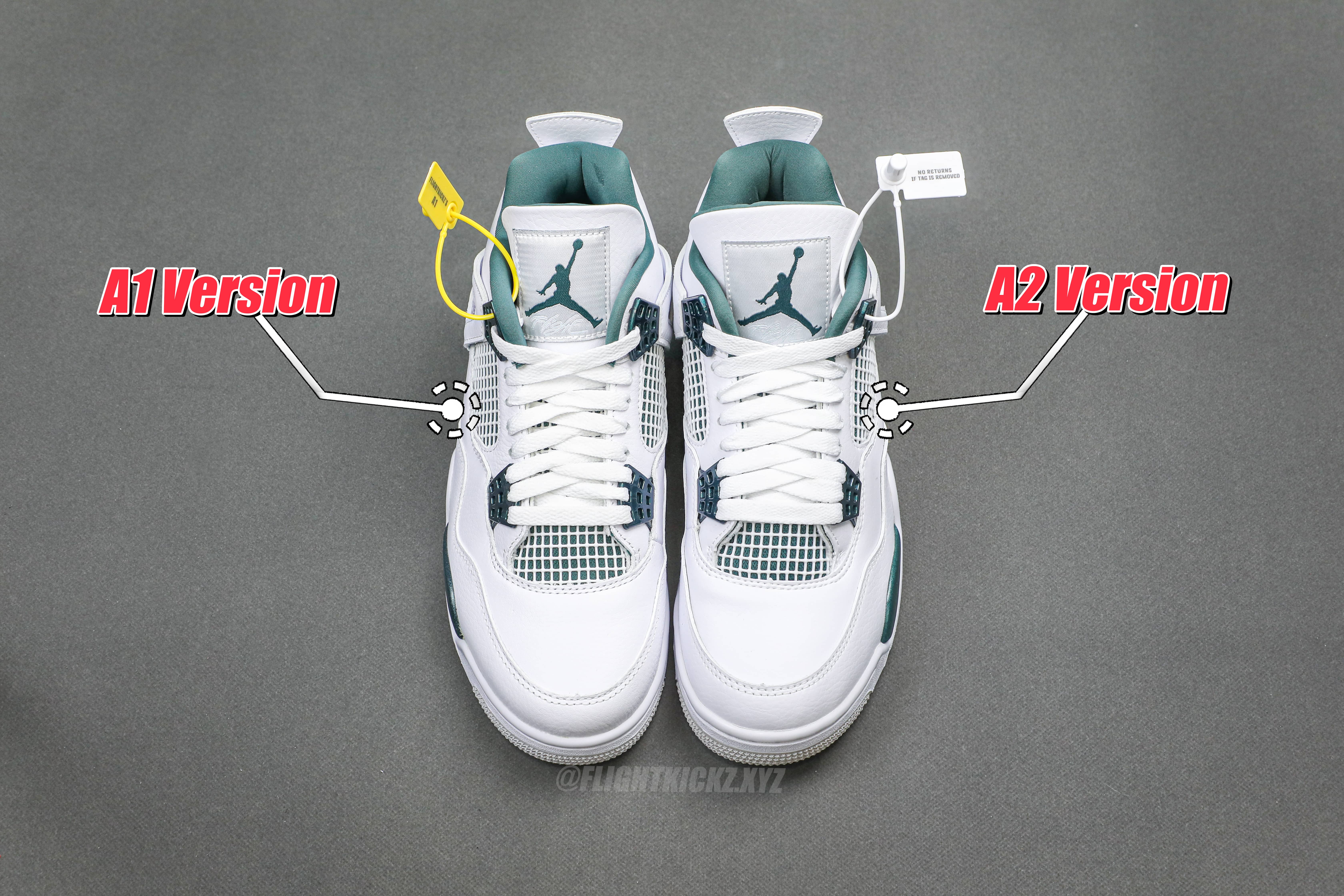 Air Jordan 4 Retro “Oxidized Green” 2024 (Ln5 A1 Batch)
