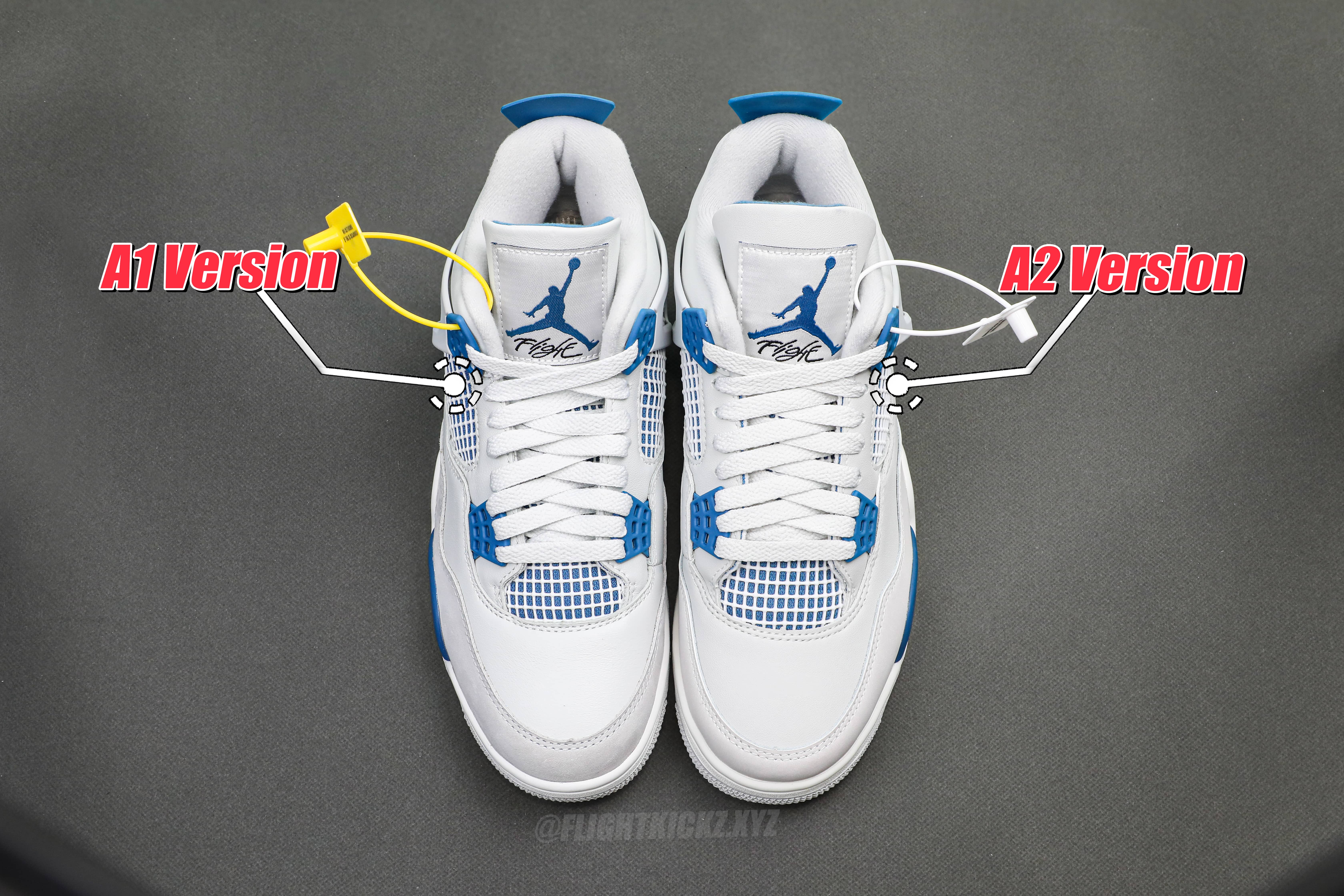 Air Jordan 4 “Military Blue 2024 (LN5 A1 Batch)