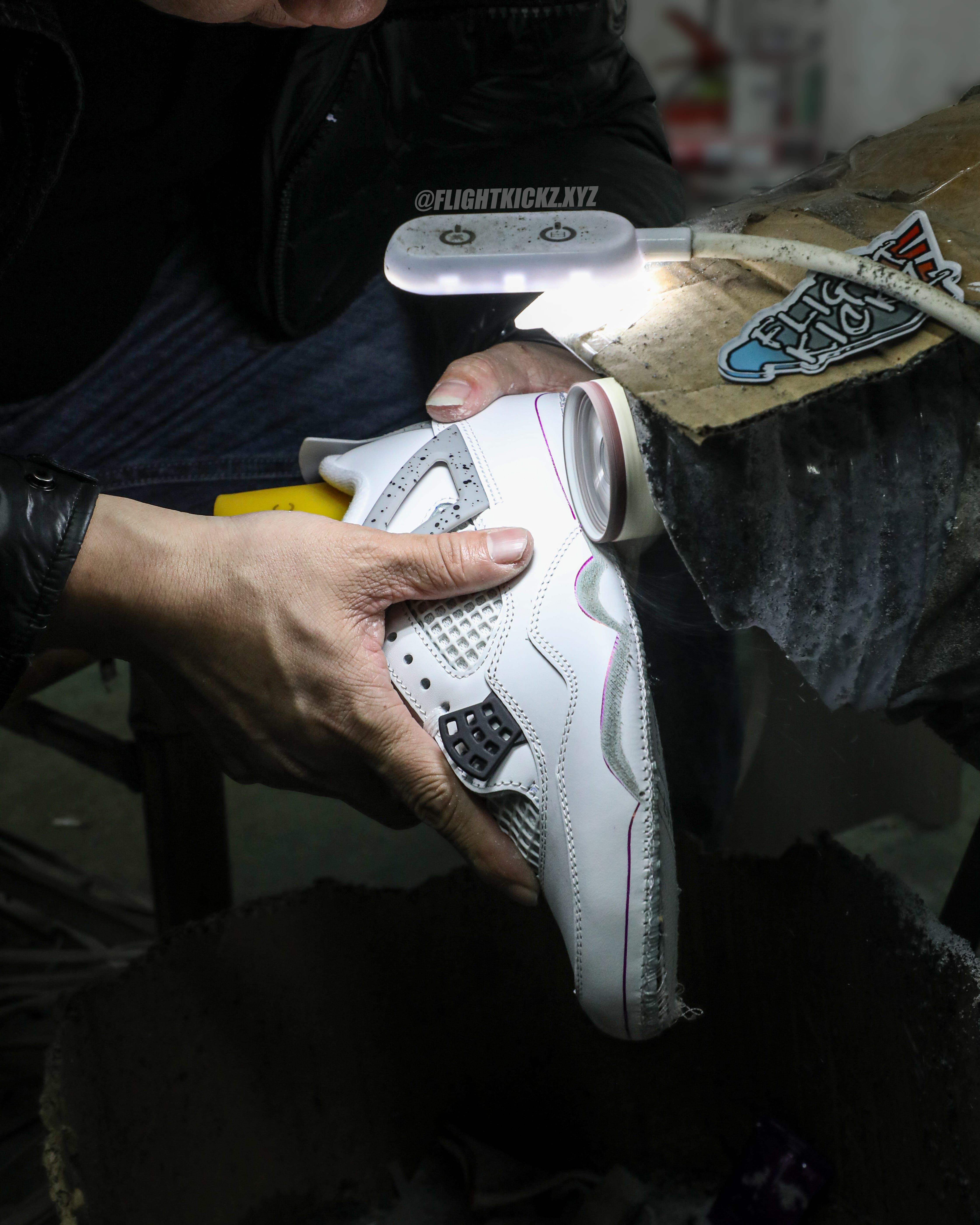 Air Jordan 4 Retro OG ‘White Cement’ 2025 (Ln5 A1)