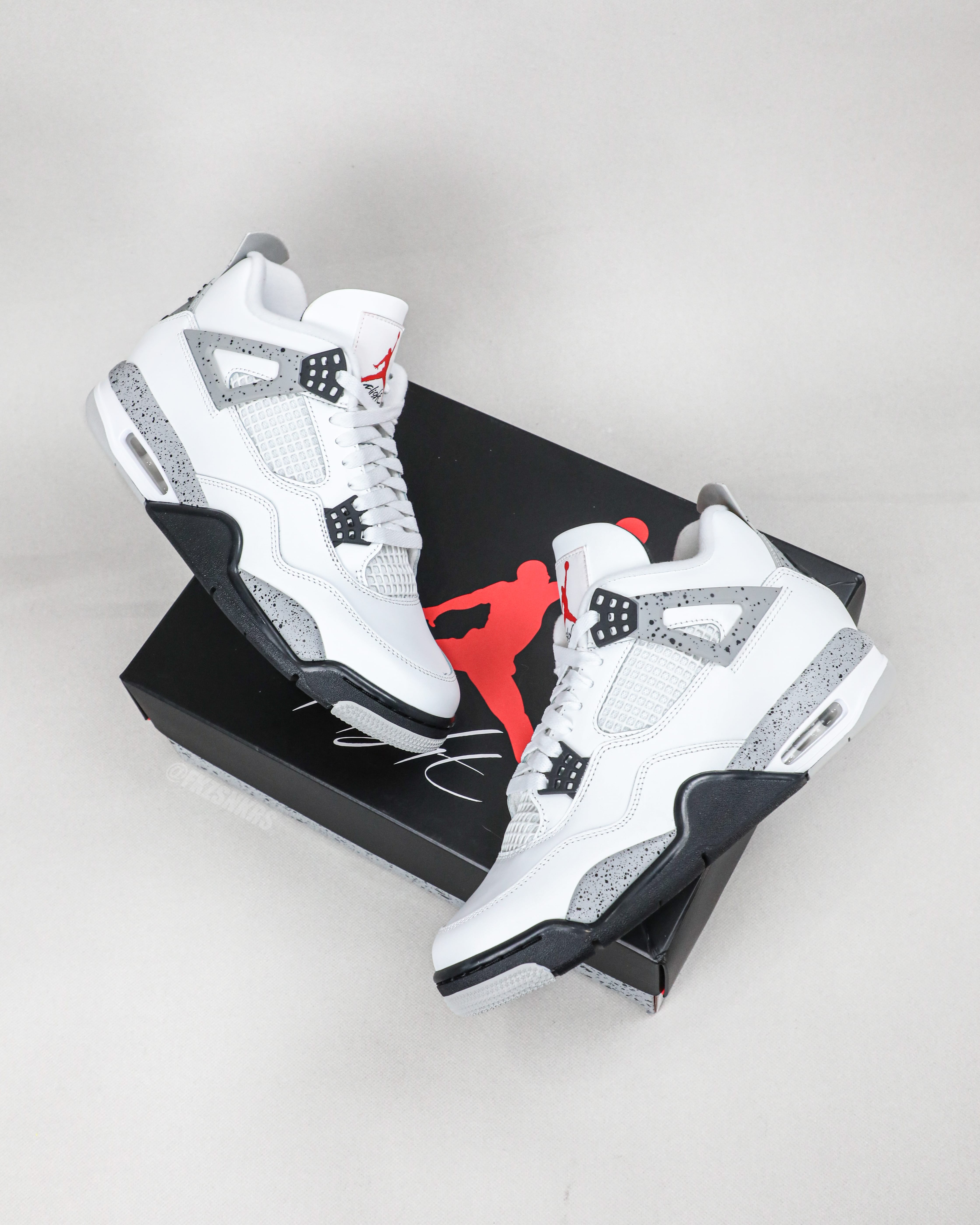 Air Jordan 4 Retro OG ‘White Cement’ 2025 (Ln5 A1)