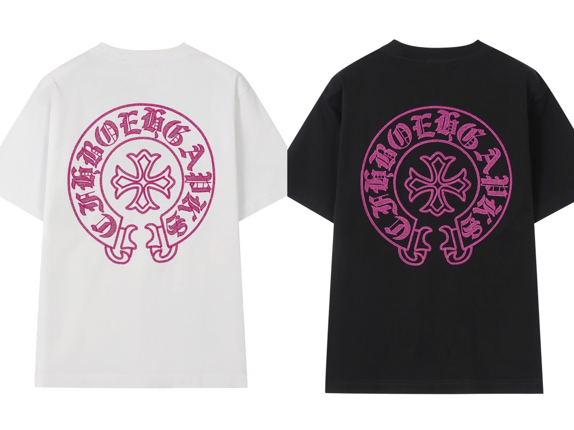 Chrome Hearts T-Shirt 2025 Appliqué heavy embroidery Tee