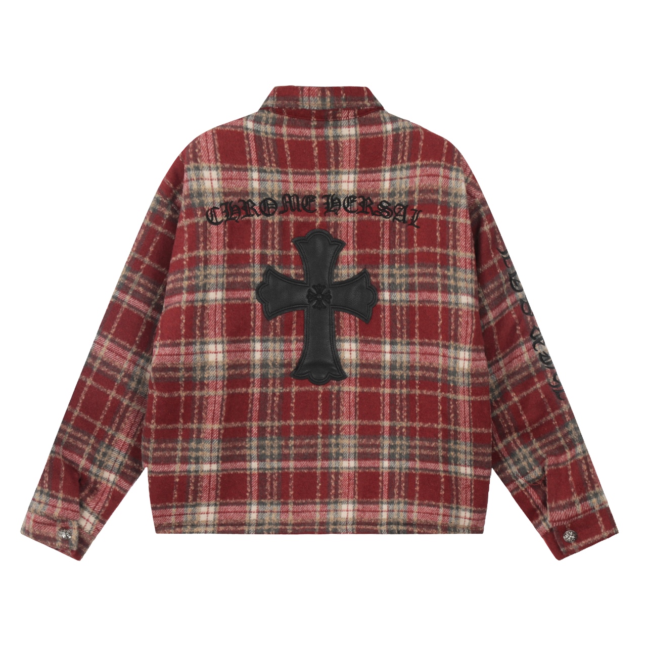 Chrome Hearts Plaid Flannel wool Jacket