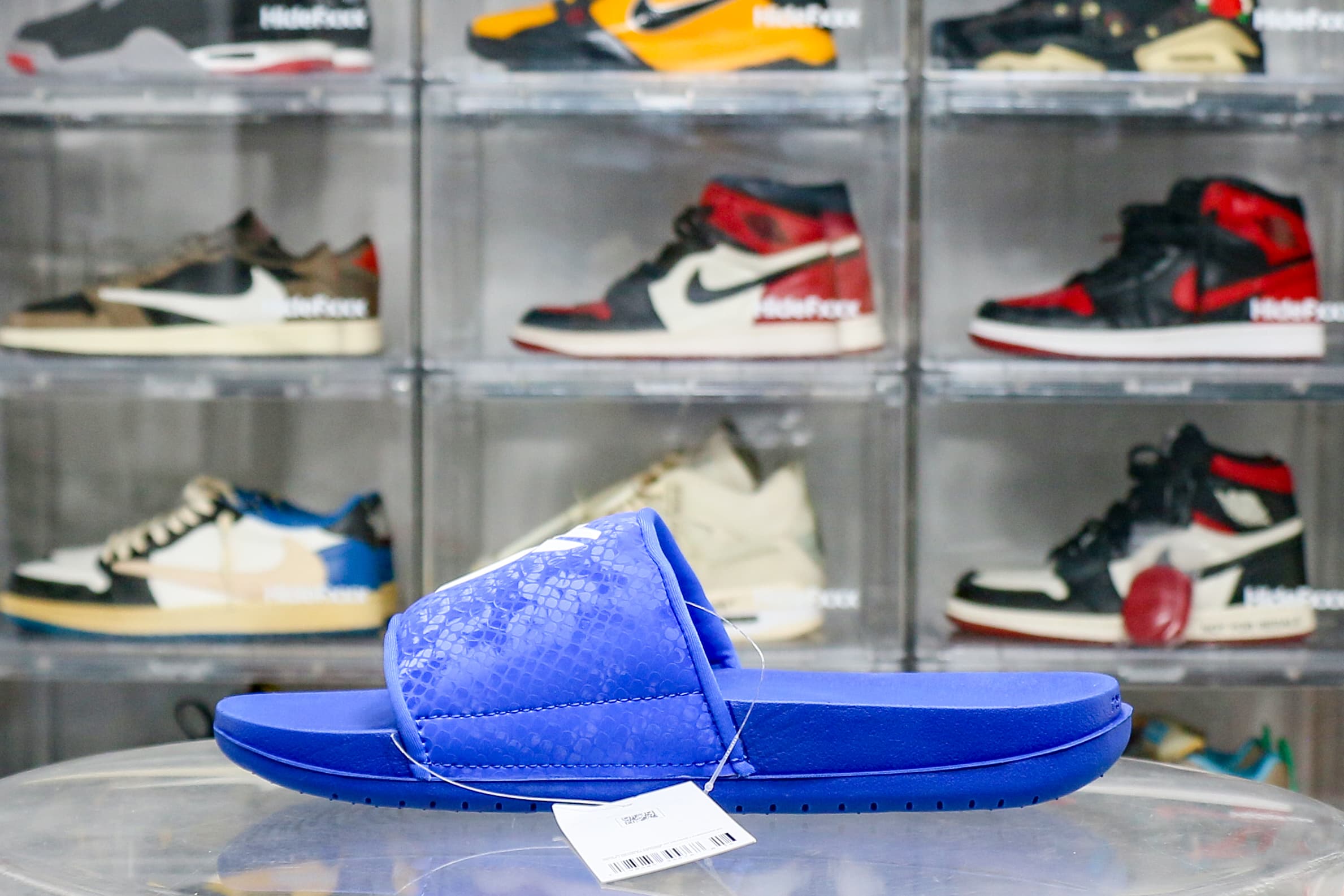 Nike Kobe Offcourt Slide Hyper Royal(A1 Batch)