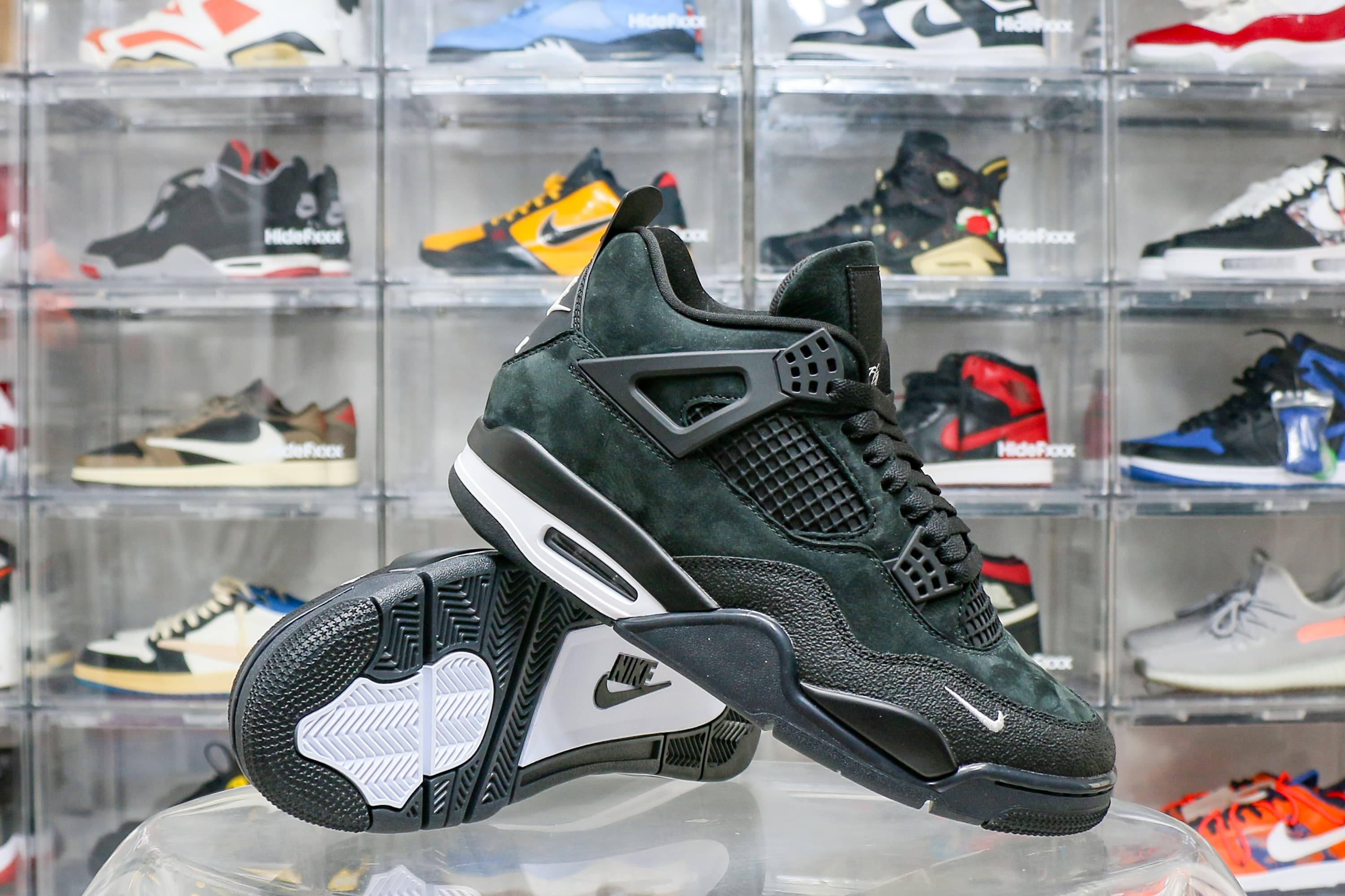 Nigel Sylvester X Jordan 4 Retro Brick By Brick Black