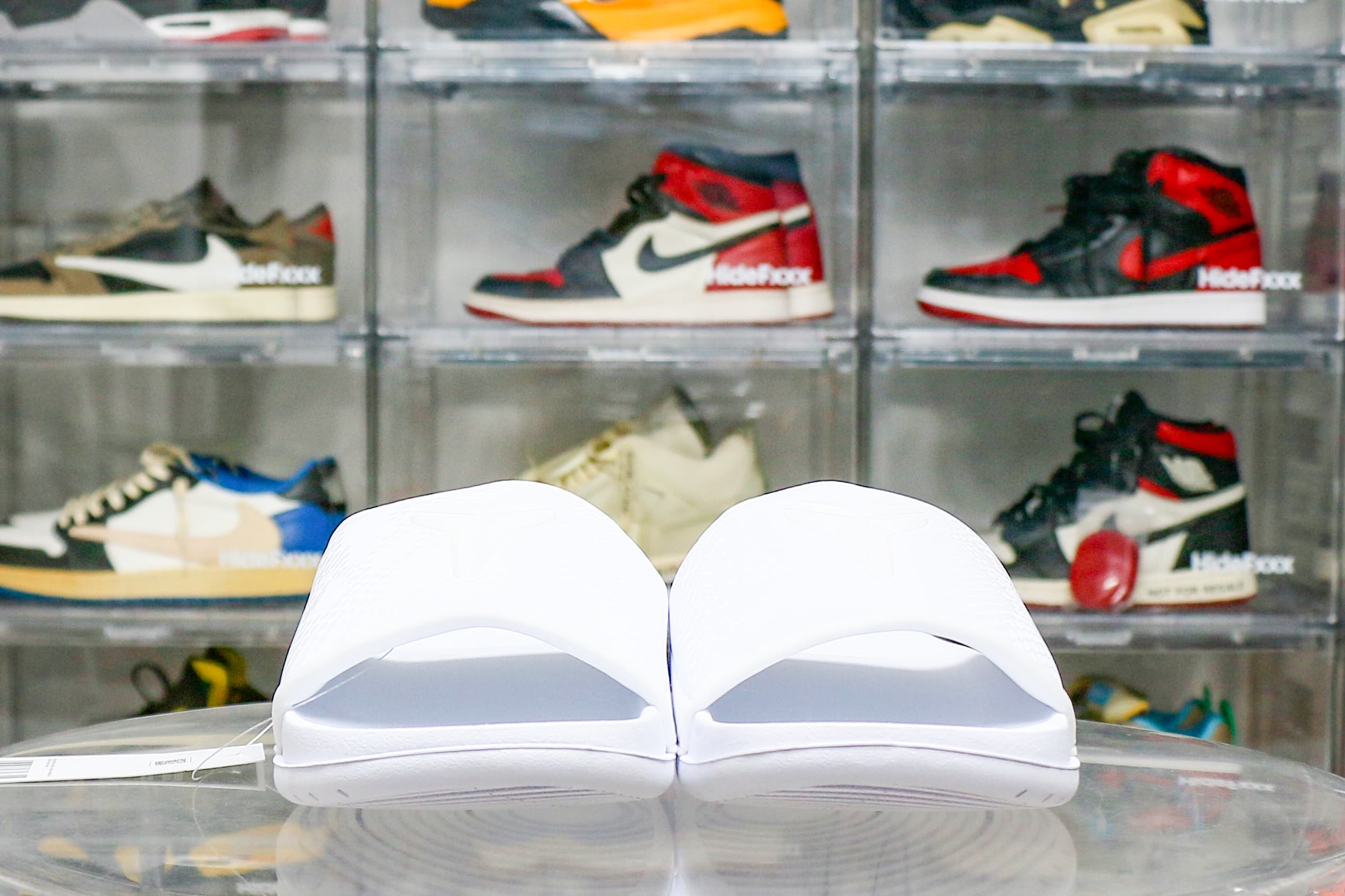 Nike Kobe Offcourt Slide Triple White(A1 Batch)