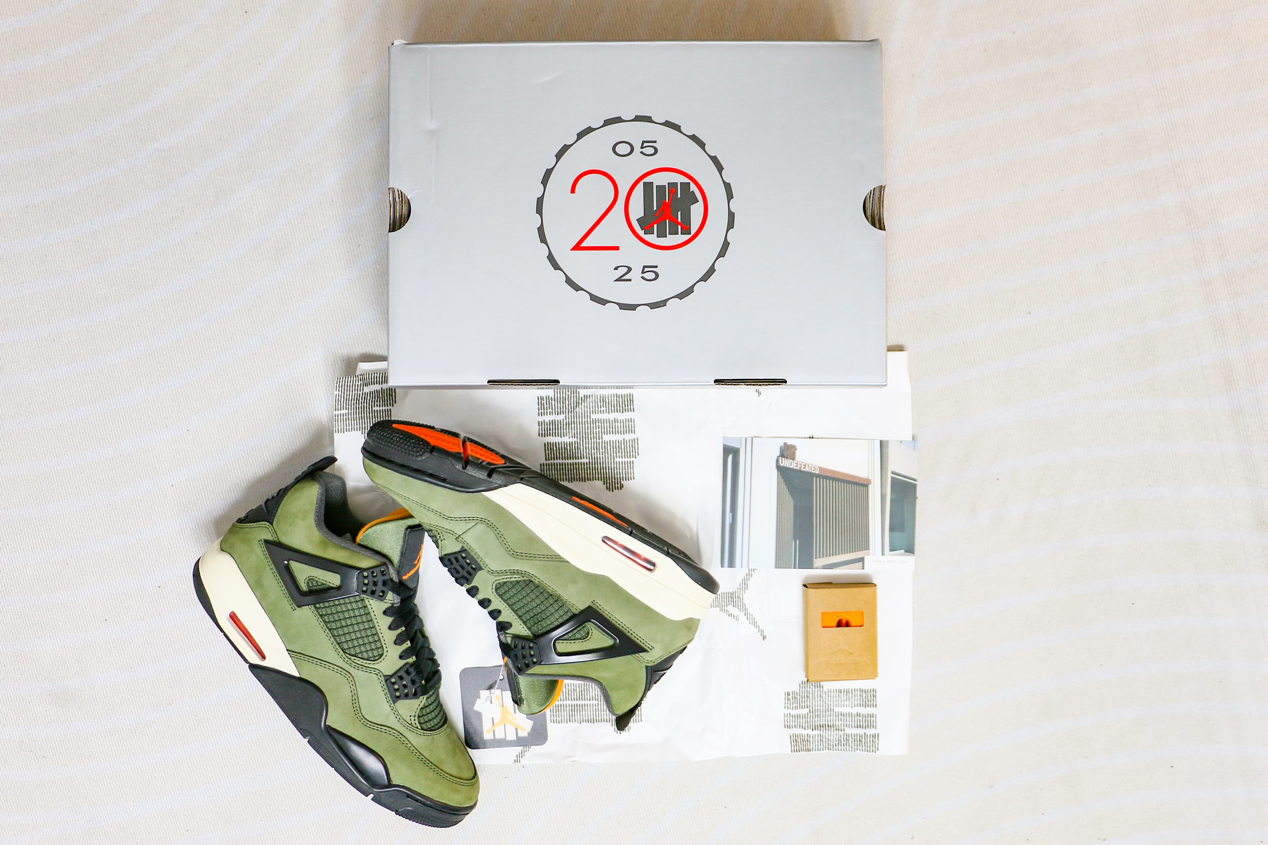 Jordan 4 Retro OG SP Undefeated 2025 (LN5 A1 Batch)