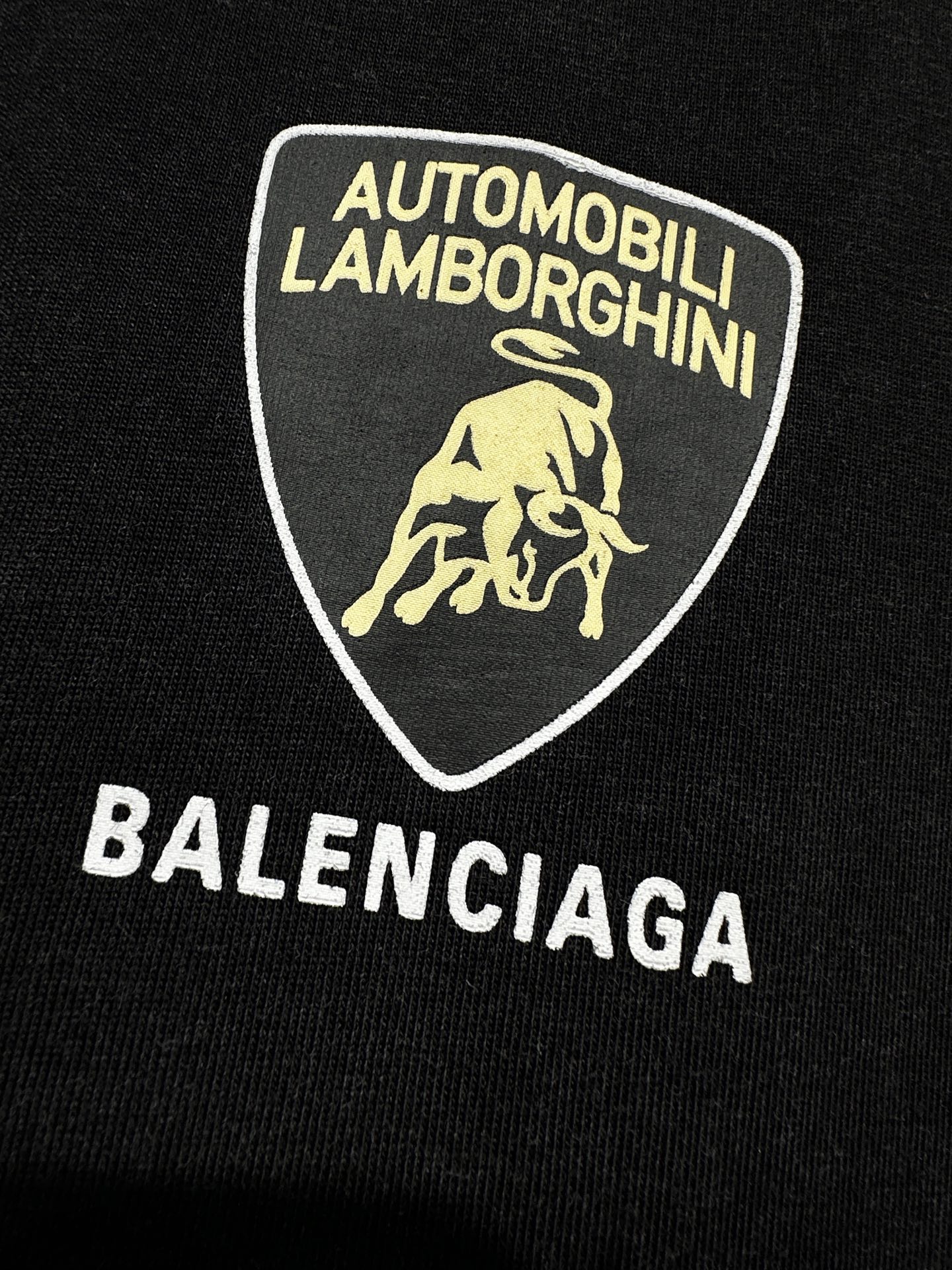 Balenciag@ x Automobili L@mborghini Oversized Tee
