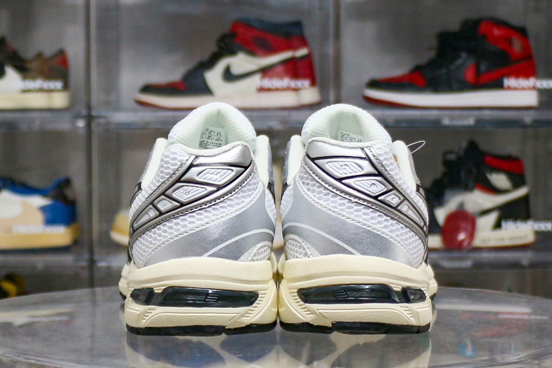 KITH × Asics Gel-1130 Cream/Scarab