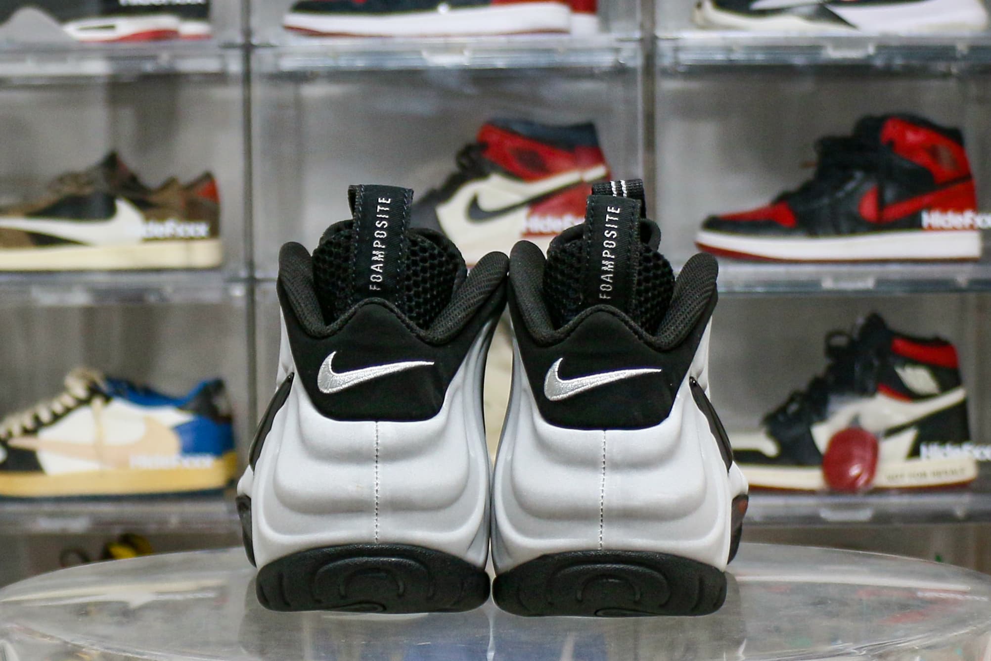 Air Foamposite Pro Wolf Grey